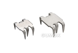 Reparaturkupplung SS für Gummiförderbänder, für Banddicke 2,5-4mm, verzinkter Stahl, 